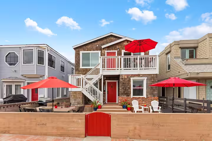 Property dashboard profile showing calendar and revenue overview